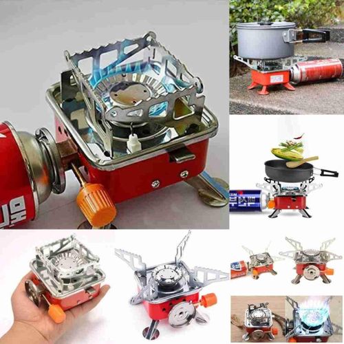Mini Gas Stove for Camping and Hiking Use with Portable Bag Both Indoor And Outdoor With One Gas Canister