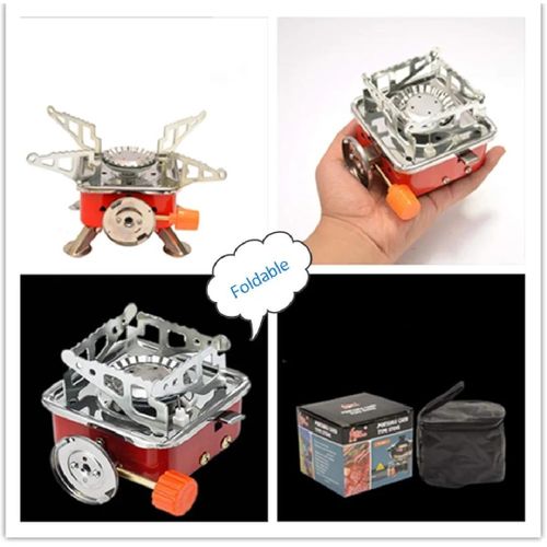 Mini Gas Stove for Camping and Hiking Use with Portable Bag Both Indoor And Outdoor With One Gas Canister