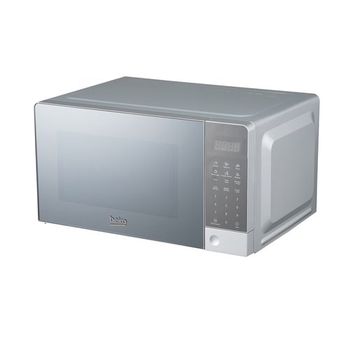 Beko BMO383 UK Microwave Oven Solo, 20L &ndash; Silver