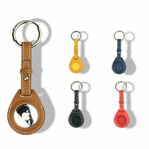 Luxurious Shockproof Protective Case For Airtag Hangable Key Ring Luggage Tag Bag Charm Loop Fhx-9lc