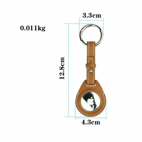 Luxurious Shockproof Protective Case For Airtag Hangable Key Ring Luggage Tag Bag Charm Loop Fhx-9lc