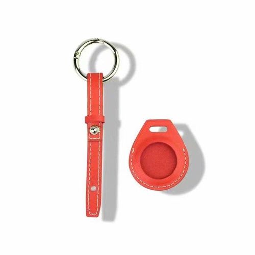 Luxurious Shockproof Protective Case For Airtag Hangable Key Ring Luggage Tag Bag Charm Loop Fhx-9lc