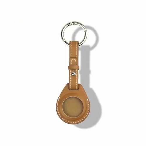 Luxurious Shockproof Protective Case For Airtag Hangable Key Ring Luggage Tag Bag Charm Loop Fhx-9lc