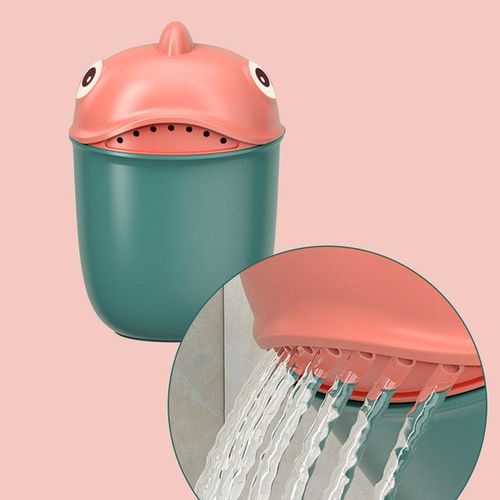New Baby Cartoon Bathing Cup Baby Shampoo Cup Toddle Shampoo Cup Bathing Bailer Washing Hair Baby Shower Spoons Baby Items