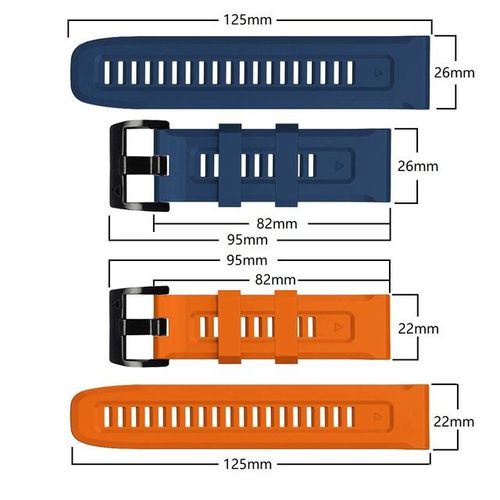 Quick Release Watchband Silicone Strap For Coros Vertix 2 Vertix2 Band Wristband Replacement Coros Vertix Bracelet
