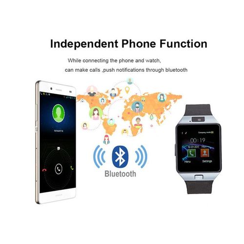 DZ09 Bluetooth smart watch with multi-language touch screen watch