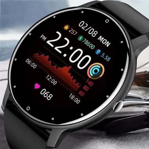 Zl02d Smart Watch Men Women Full Touch Screen Sport Fitness Watch Ip67 Waterproof Bluetooth For Android Ios Smartwatch