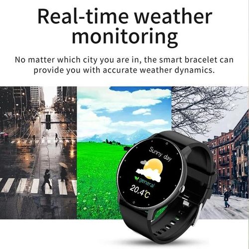 Zl02d Smart Watch Men Women Full Touch Screen Sport Fitness Watch Ip67 Waterproof Bluetooth For Android Ios Smartwatch