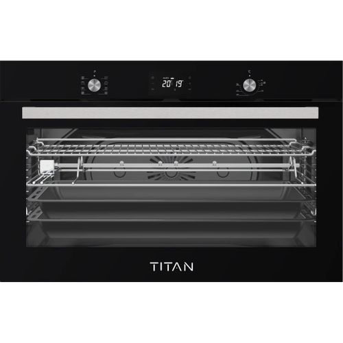 Titan 90cm Built-In Oven,TN-BIE090BA - Black