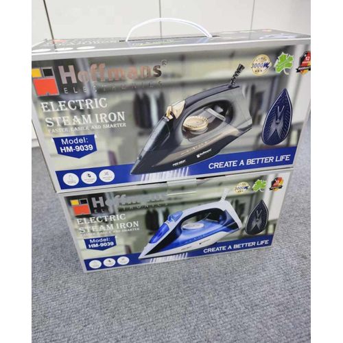 Hoffmans  Steam And Dry Flat Iron - MultiColor