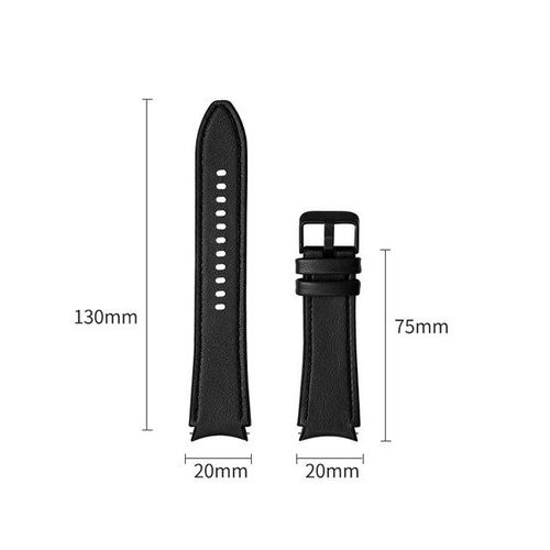 Leather Silicone Strap For Samsung Galaxy Watch 4 Classic 46mm 42mm/galaxy 44mm 40mm Replacement Wrist Band Accessories Bands