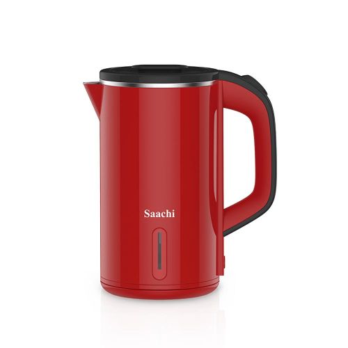 Saachi 2 Liters Capacity Electric Kettle For Boiling Water Fast-Red/Black