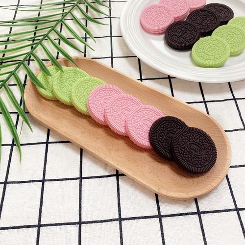 Simulation Oreo Cookies Cake Artificial Food Model Children Photography Prop Bakery Play Toys