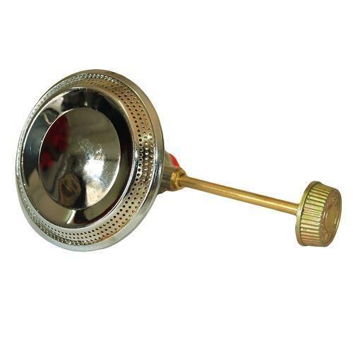 Gas Burner Fittable on a 6Kg & 3 Kg Gas Cylinder - Silver