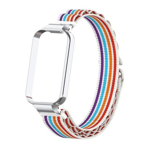 Nylon Watchband Strap For Redmi Band 2 / Mi Band 8 Active Watchstrap Wrist Loop Bracelet For Redmi Band2 Breathable Belt