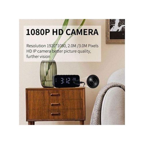 1080P Motion Detection Micro Cam Hidden Spy Camera Clock For Mini