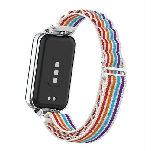 Nylon Watchband Strap For Redmi Band 2 / Mi Band 8 Active Watchstrap Wrist Loop Bracelet For Redmi Band2 Breathable Belt