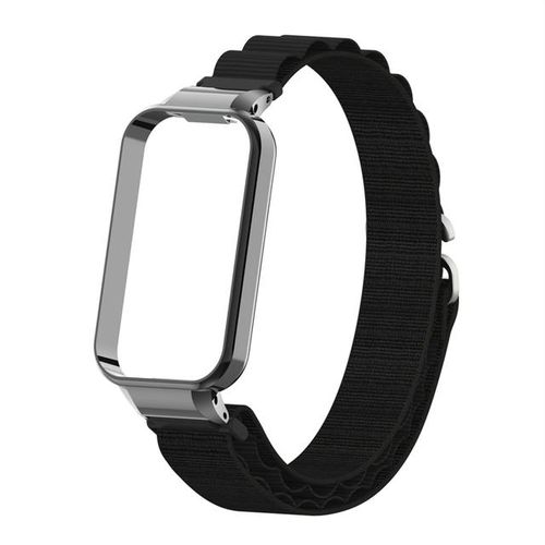 Nylon Watchband Strap For Redmi Band 2 / Mi Band 8 Active Watchstrap Wrist Loop Bracelet For Redmi Band2 Breathable Belt