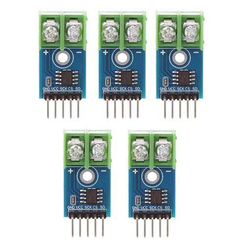 5PCS MAX6675 K Type Thermocouple Temperature Sensor Module for Raspberry Pi Arduino NO5116