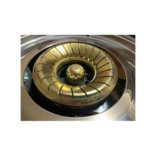Global Star Gas Stove Cooker -2 Burners - Tempered Glass- Black