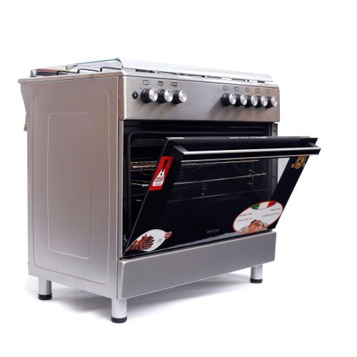 Blueflame ET905GFR - 90cm * 90cm Full Gas Cooker - Stainless Steel – (3YR WRNTY)