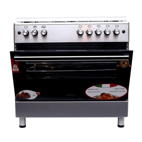 Blueflame ET905GFR - 90cm * 90cm Full Gas Cooker - Stainless Steel – (3YR WRNTY)