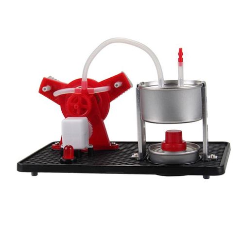 Mini Plastic Steam Engine DIY Kits Physical Science Toy Conversion of Heat Energy to Mechanical Work Engine Model For Kids