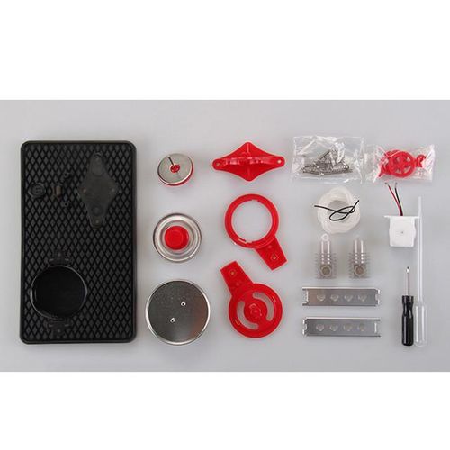 Mini Plastic Steam Engine DIY Kits Physical Science Toy Conversion of Heat Energy to Mechanical Work Engine Model For Kids
