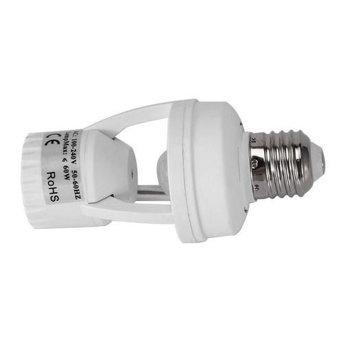 AC 110-220V 360 Degrees Pir Induction Motion Sensor IR Infrared Human E27 Plug Socket Switch Base Led Bulb Lamp Holder NO5115