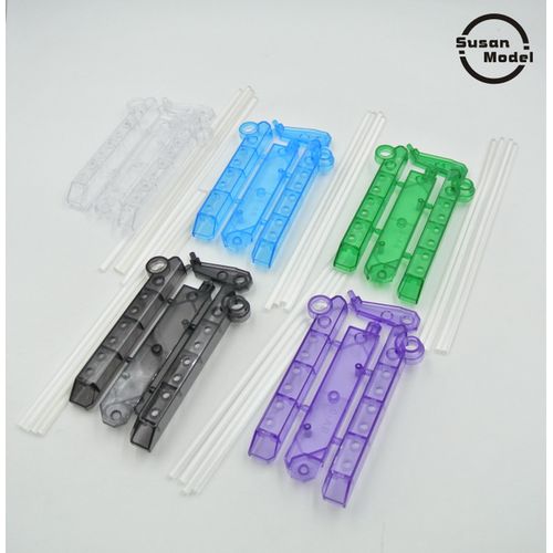 Susan Model Action Base Holder for SD/HG/RG Storage Base W/flexible Rod Clear Support Stand for Modeler Building Tools Hobby
