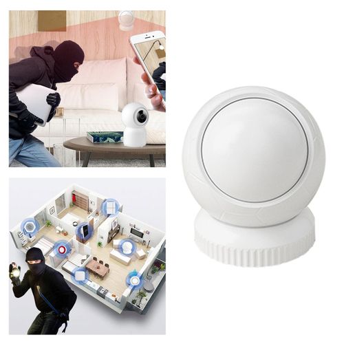 WiFi PIR Motion Sensor 26 Feet Detect with Magnet for Home Alarm
