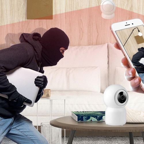 WiFi PIR Motion Sensor 26 Feet Detect with Magnet for Home Alarm