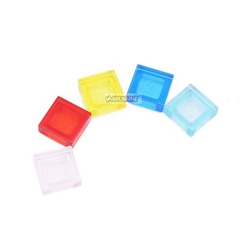 MARUMINE 1000PCS 1x1 Tile Building Blocks Bulk Accessories MOC Base Bricks Parts 3070 Compatible All Major Brands Toy for