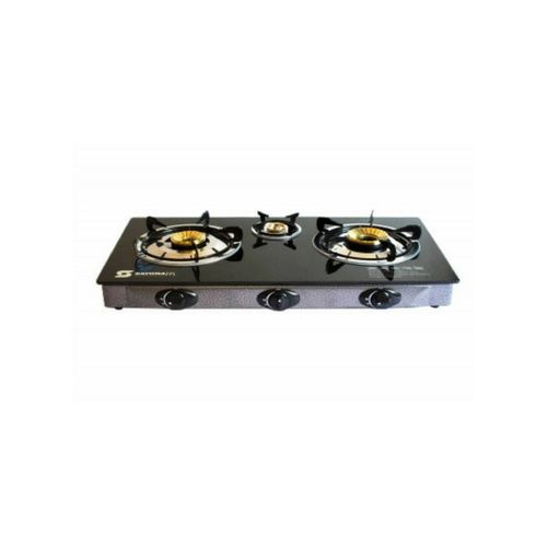 Sayona SB-208 &ndash; Automatic 3-Burner Table Top Gas Cooker