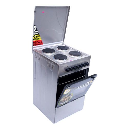 Blueflame Full Electric Cooker C504E-I 50 X 50 cm - Stainless Steel &ndash; (3YR WRNTY)