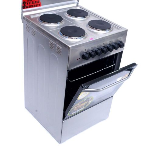 Blueflame Full Electric Cooker C504E-I 50 X 50 cm - Stainless Steel – (3YR WRNTY)