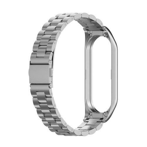 Pulsera De Metal Dorado De Acero Inoxidable Para Mi Band 6 Y 5 Accesorios De Pulsera Correa Para Mi Band 5 Hombre Y Mujer