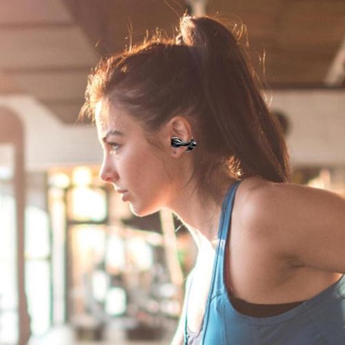 Bone Conduction Headphones Ear Clip Bone Conduction Headphones Waterproof Open-Ear Blue Tooth Headphones Wireless Headphones