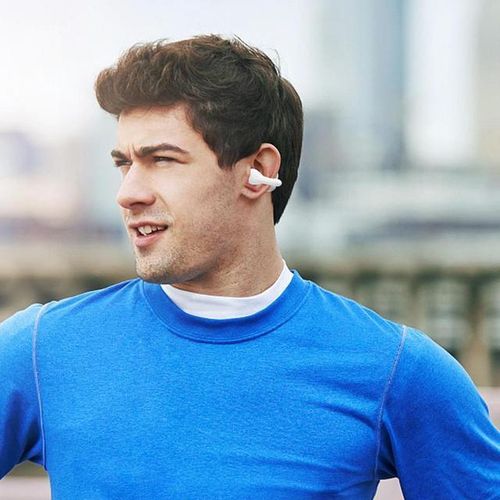 Bone Conduction Headphones Ear Clip Bone Conduction Headphones Waterproof Open-Ear Blue Tooth Headphones Wireless Headphones