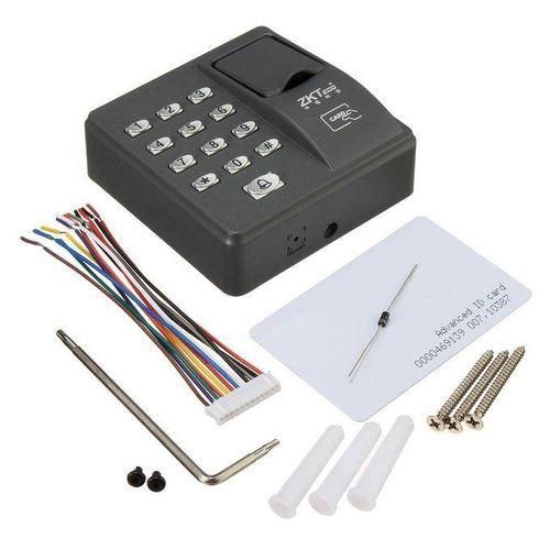 Biometric Access Control Machine Digital Electric Reader Scanner Sensor System For Door Lock Black