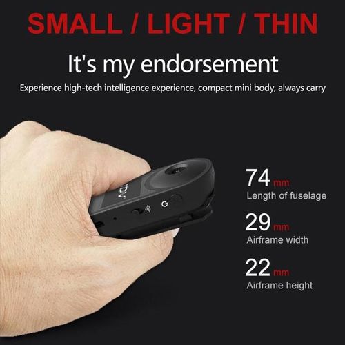 1080P HD Wireless Mini Body Camera Pocket Video Spy Body With Wifi