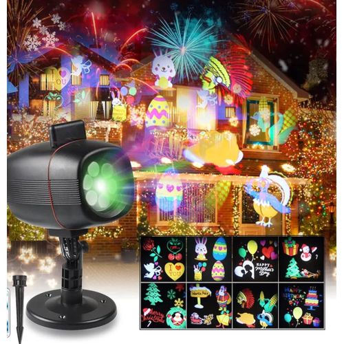 LED 3D Animation Projection Lamp For Outdoor Indoor