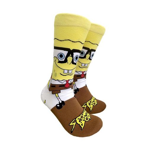 Kawaii Sponge-bob Socks Patrick Star Squidward Tentacles Cartoon Socks Pure Cotton Male Trend Socks