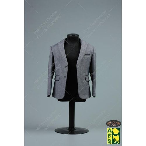 AFS 1/6 Men Western Style Clothes Business Attire Jacket Casual Vest Straight Leg Pants For 12'' Action Figure Body