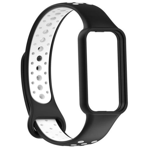 1/2/4pcs Silicone Watch Strap For Amazfit Band 7 Two-Color Breathable Smart Watchband Replacement Bracelet For Amazfit Band 7