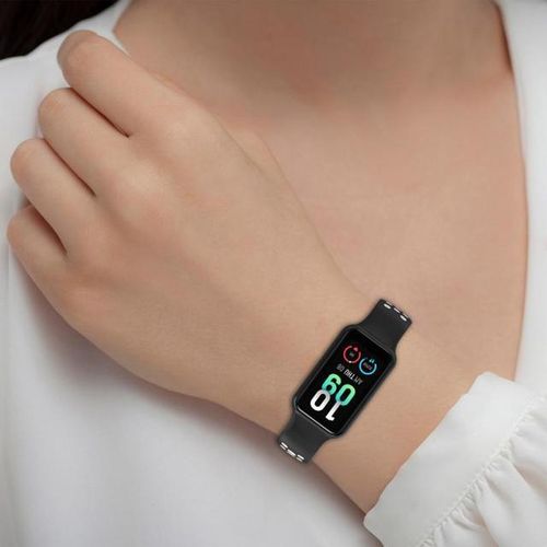 1/2/4pcs Silicone Watch Strap For Amazfit Band 7 Two-Color Breathable Smart Watchband Replacement Bracelet For Amazfit Band 7