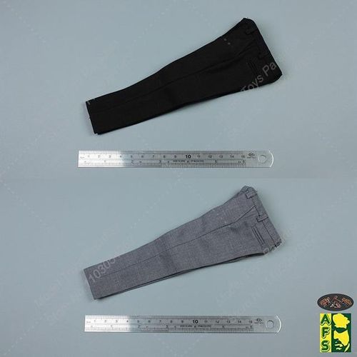 AFS 1/6 Men Western Style Clothes Business Attire Jacket Casual Vest Straight Leg Pants For 12'' Action Figure Body