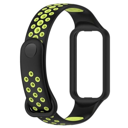 1/2/4pcs Silicone Watch Strap For Amazfit Band 7 Two-Color Breathable Smart Watchband Replacement Bracelet For Amazfit Band 7