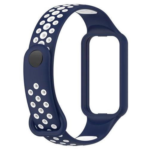 1/2/4pcs Silicone Watch Strap For Amazfit Band 7 Two-Color Breathable Smart Watchband Replacement Bracelet For Amazfit Band 7