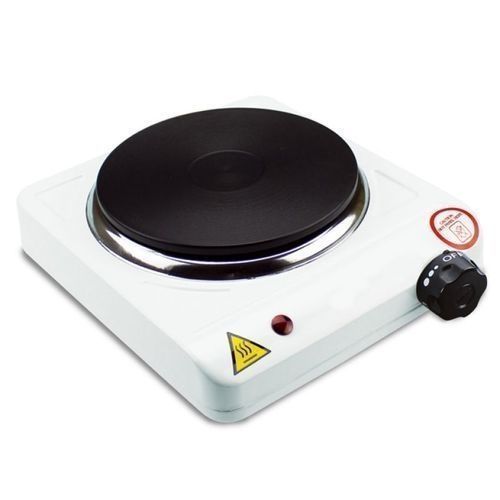 Single Hot Plate, 1000w  - White